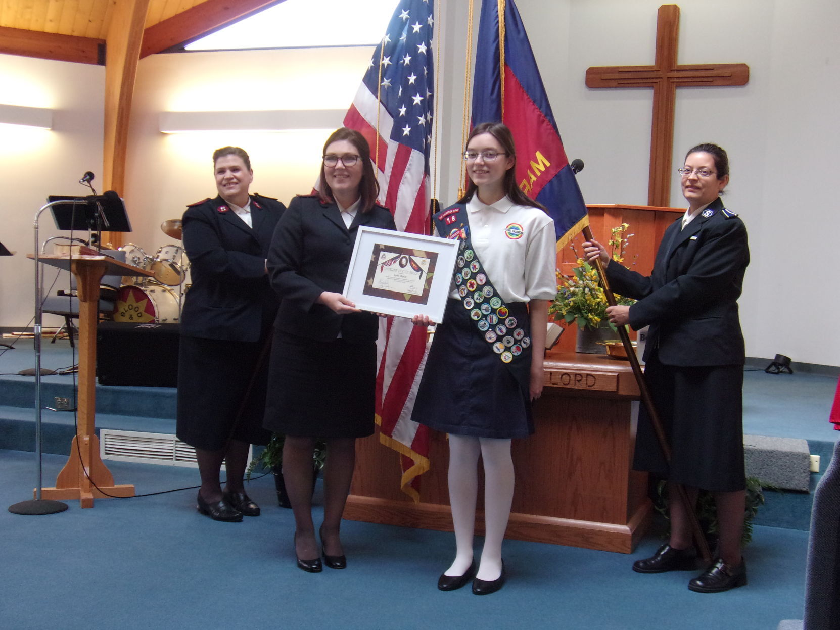 Oak Hill senior gets Salvation Army's highest, national award